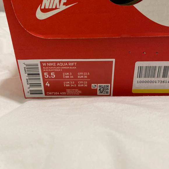 NWB Nike Aqua Rift - Picture 2 of 7